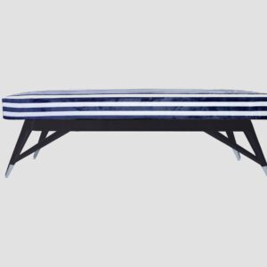 Oblong Fabric Bench